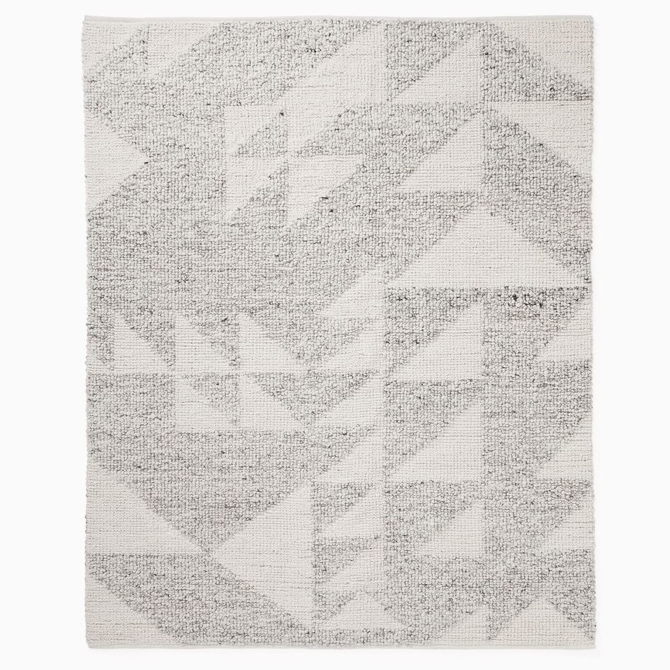 Chunky Triangle Rug west elm United Kingdom